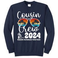 Cousin Crew 2024 Summer Vacation Beach Family Trips Matching Tall Sweatshirt