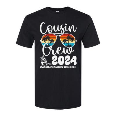 Cousin Crew 2024 Summer Vacation Beach Family Trips Matching Softstyle CVC T-Shirt