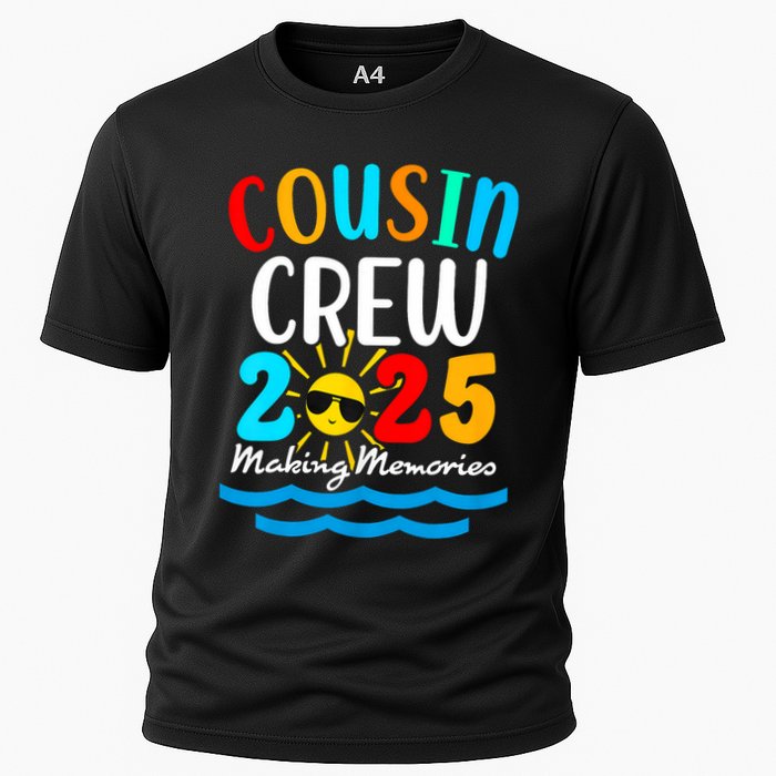 Cousin Crew 2025 Summer Vacation Beach Family Trips Matching Cooling Performance Crew T-Shirt