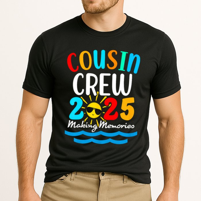 Cousin Crew 2025 Summer Vacation Beach Family Trips Matching Cooling Performance Crew T-Shirt