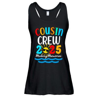 Cousin Crew 2025 Summer Vacation Beach Family Trips Matching Ladies Essential Flowy Tank