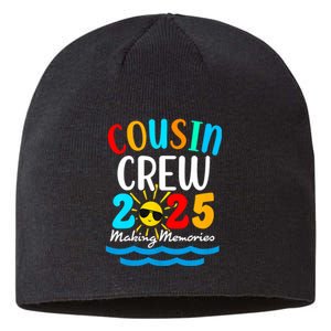 Cousin Crew 2025 Summer Vacation Beach Family Trips Matching Sustainable Beanie