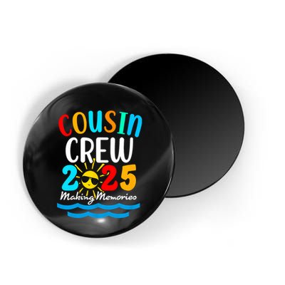 Cousin Crew 2025 Summer Vacation Beach Family Trips Matching Magnet