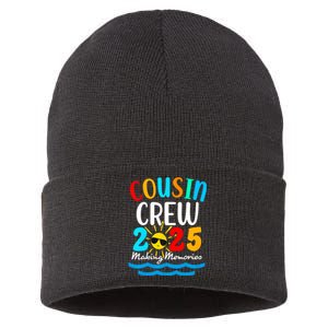 Cousin Crew 2025 Summer Vacation Beach Family Trips Matching Sustainable Knit Beanie