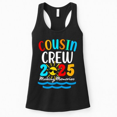 Cousin Crew 2025 Summer Vacation Beach Family Trips Matching Womens Tank Top