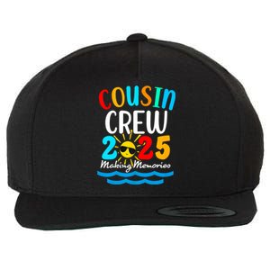 Cousin Crew 2025 Summer Vacation Beach Family Trips Matching Wool Snapback Cap