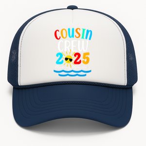 Cousin Crew 2025 Summer Vacation Beach Family Trips Matching Trucker Hat