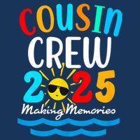 Cousin Crew 2025 Summer Vacation Beach Family Trips Matching Infant Baby Jersey Bodysuit