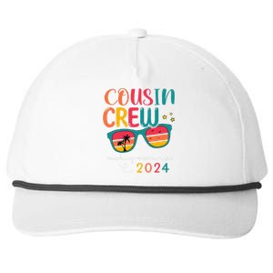 Cousin Crew 2024 Family Reunion Making Memories Matching Snapback Five-Panel Rope Hat