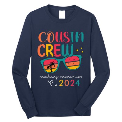 Cousin Crew 2024 Family Reunion Making Memories Matching Long Sleeve Shirt