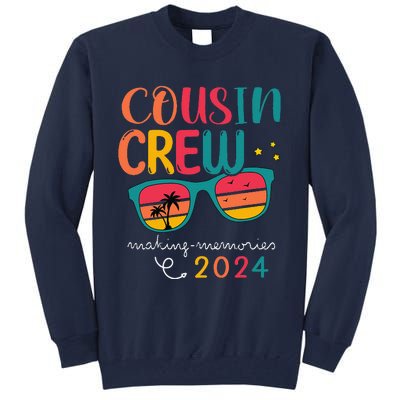 Cousin Crew 2024 Family Reunion Making Memories Matching Tall Sweatshirt