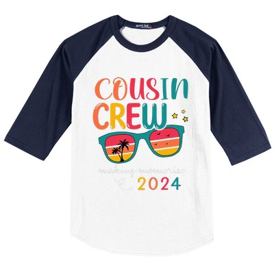 Cousin Crew 2024 Family Reunion Making Memories Matching Baseball Sleeve Shirt