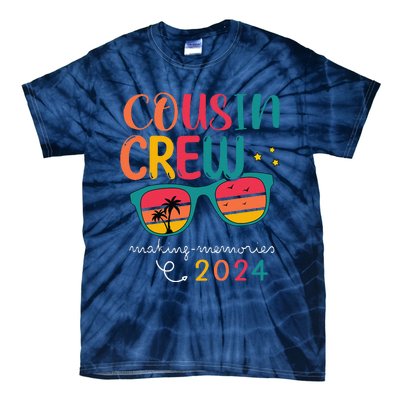 Cousin Crew 2024 Family Reunion Making Memories Matching Tie-Dye T-Shirt