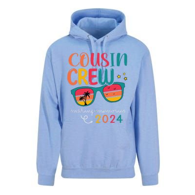 Cousin Crew 2024 Family Reunion Making Memories Matching Unisex Surf Hoodie