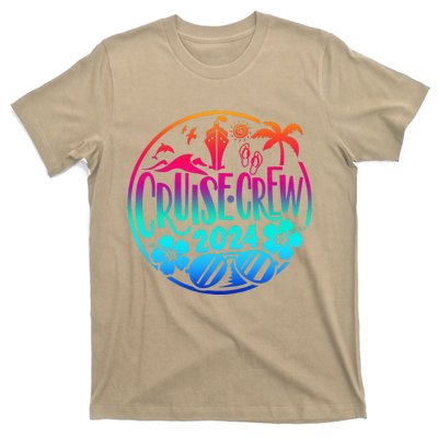 Cruise Crew 2024 Summer Vacation Trip Funny Matching Group T-Shirt