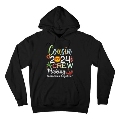 Cousin Crew 2024 Summer Vacation Beach Family Trips Matching Hoodie