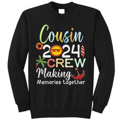 Cousin Crew 2024 Summer Vacation Beach Family Trips Matching Sweatshirt