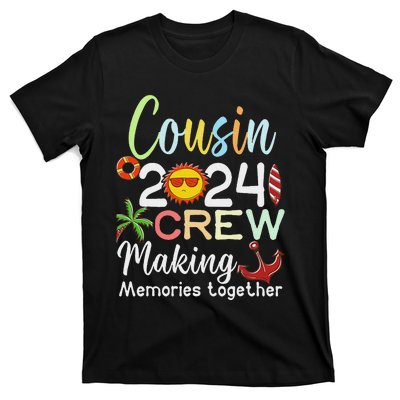 Cousin Crew 2024 Summer Vacation Beach Family Trips Matching T-Shirt