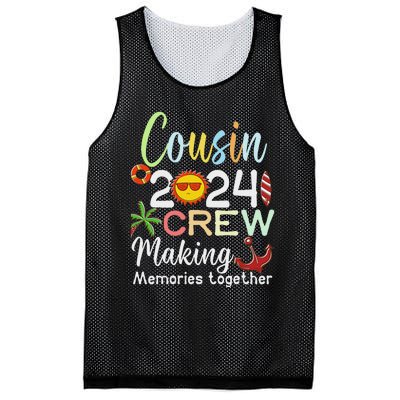 Cousin Crew 2024 Summer Vacation Beach Family Trips Matching Mesh Reversible Basketball Jersey Tank