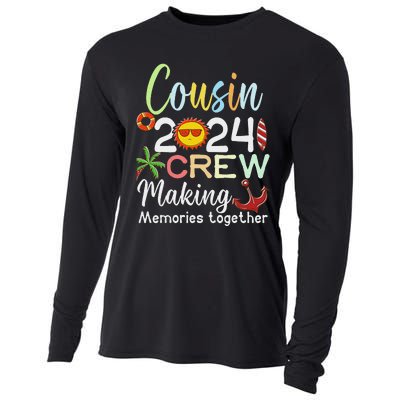 Cousin Crew 2024 Summer Vacation Beach Family Trips Matching Cooling Performance Long Sleeve Crew