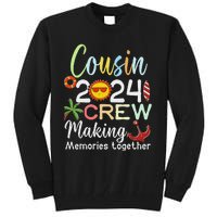 Cousin Crew 2024 Summer Vacation Beach Family Trips Matching Tall Sweatshirt