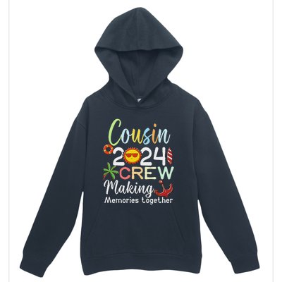 Cousin Crew 2024 Summer Vacation Beach Family Trips Matching Urban Pullover Hoodie