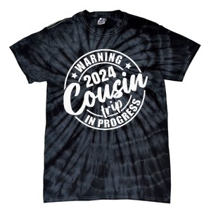 Cousin Crew 2024 Family Reunion Trip Weekend Vacation Tie-Dye T-Shirt