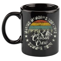 Cousin Crew 2024 Summer Vacation Beach Family Trips Matching 11oz C Handle Ceramic Mug