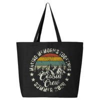 Cousin Crew 2024 Summer Vacation Beach Family Trips Matching 25L Jumbo Tote