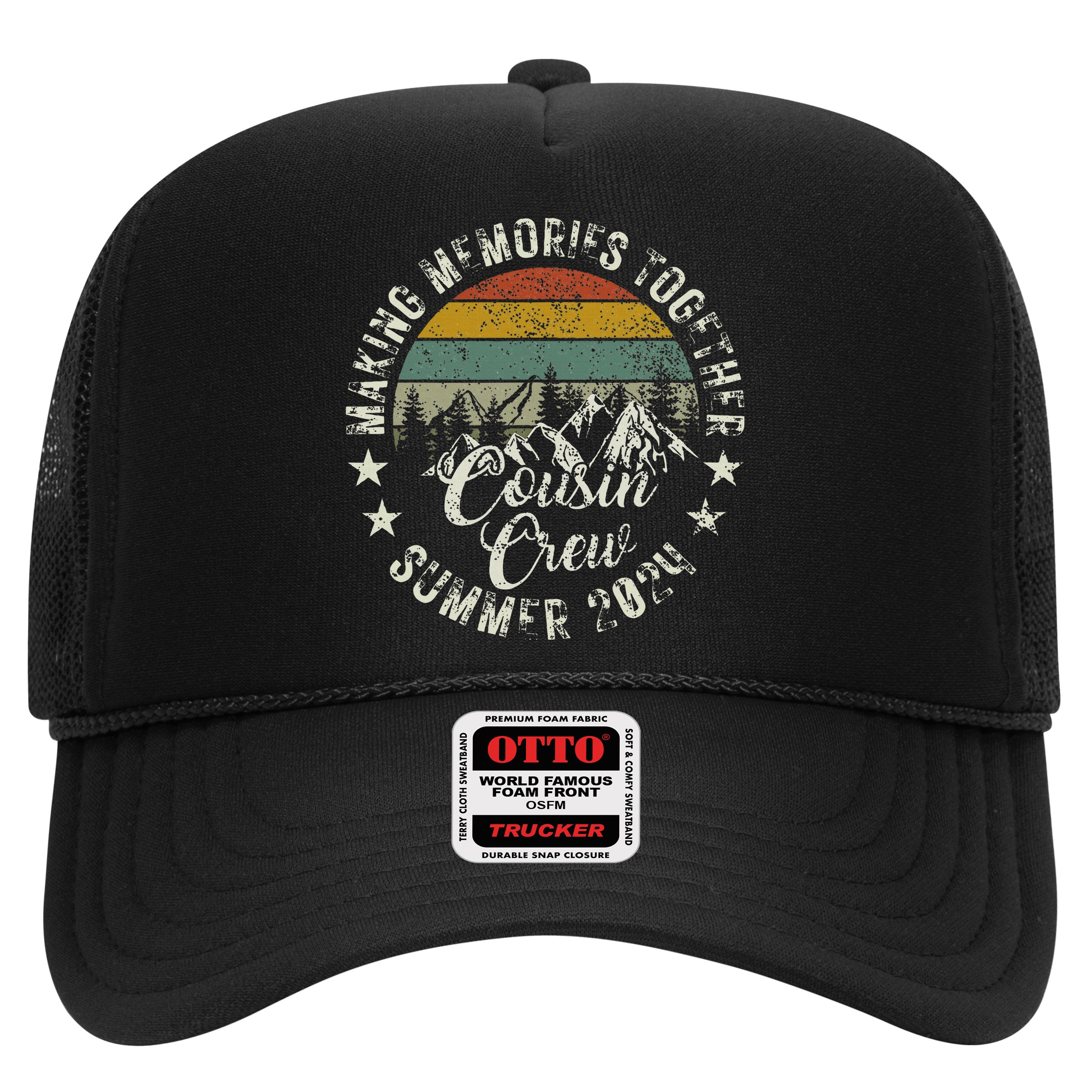 Cousin Crew 2024 Summer Vacation Beach Family Trips Matching Hat