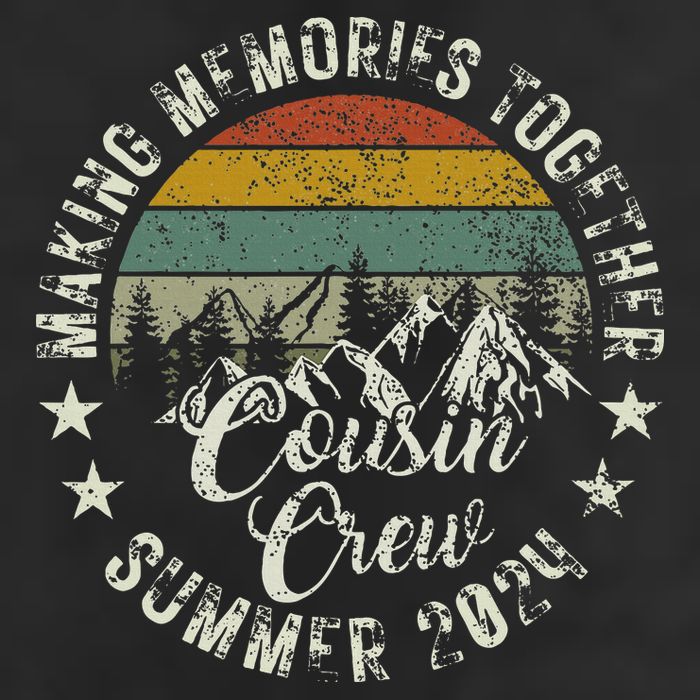 Cousin Crew 2024 Summer Vacation Beach Family Trips Matching Golf Towel