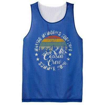 Cousin Crew 2024 Summer Vacation Beach Family Trips Matching Mesh Reversible Basketball Jersey Tank