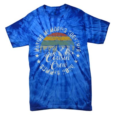 Cousin Crew 2024 Summer Vacation Beach Family Trips Matching Tie-Dye T-Shirt