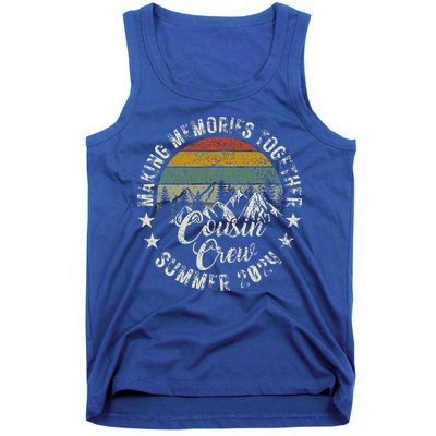 Cousin Crew 2024 Summer Vacation Beach Family Trips Matching Tank Top
