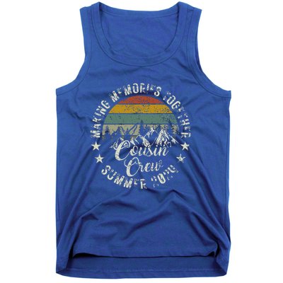 Cousin Crew 2024 Summer Vacation Beach Family Trips Matching Tank Top