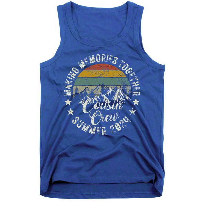 Cousin Crew 2024 Summer Vacation Beach Family Trips Matching Tank Top