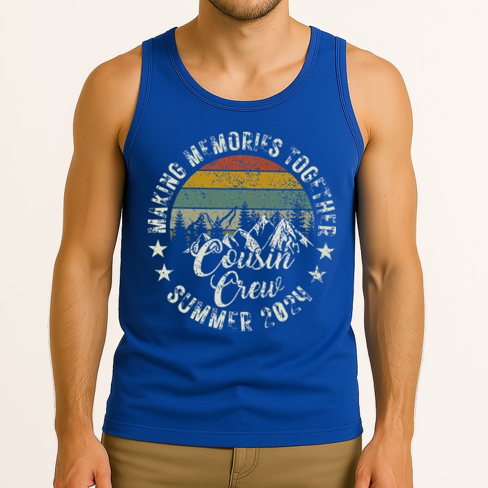 Cousin Crew 2024 Summer Vacation Beach Family Trips Matching Tank Top