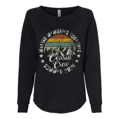 Cousin Crew 2024 Summer Vacation Beach Family Trips Matching Womens California Wash Sweatshirt