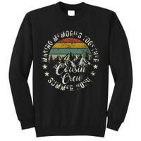 Cousin Crew 2024 Summer Vacation Beach Family Trips Matching Tall Sweatshirt