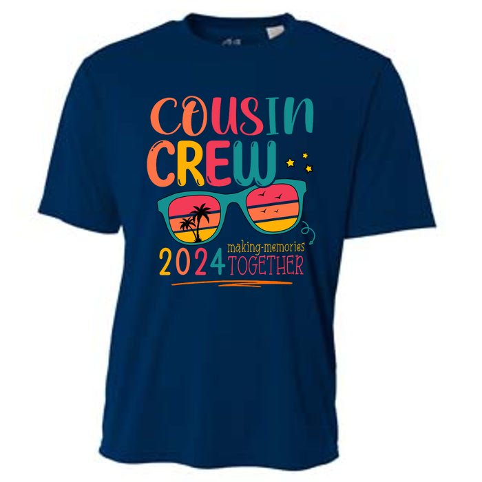 Cousin Crew 2024 Family Reunion Making Memories Matching Cooling Performance Crew T-Shirt