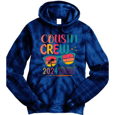 Cousin Crew 2024 Family Reunion Making Memories Matching Tie Dye Hoodie