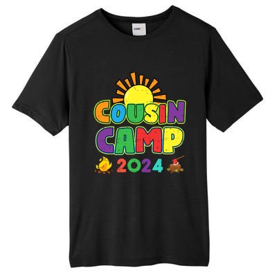 Cousin Camp 2024 Family Vacation Summer Camping Crew Cute Tall Fusion ChromaSoft Performance T-Shirt