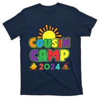 Cousin Camp 2024 Family Vacation Summer Camping Crew Cute T-Shirt