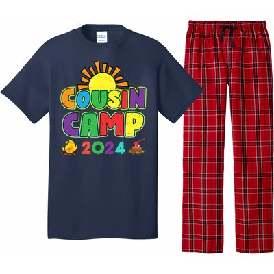 Cousin Camp 2024 Family Vacation Summer Camping Crew Cute Pajama Set