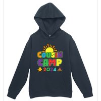 Cousin Camp 2024 Family Vacation Summer Camping Crew Cute Urban Pullover Hoodie