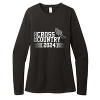 Cross Country 2024 Senior Running Team Grey Womens CVC Long Sleeve Shirt