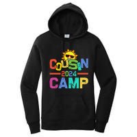 Cousin Camp 2024 Family Vacation Summer Camping Women's Pullover Hoodie