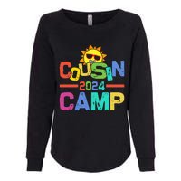 Cousin Camp 2024 Family Vacation Summer Camping Womens California Wash Sweatshirt