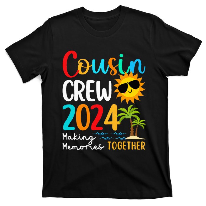 Cousin Crew 2024 Summer Vacation Beach Family Trips Matching T-Shirt