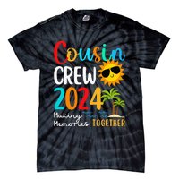 Cousin Crew 2024 Summer Vacation Beach Family Trips Matching Tie-Dye T-Shirt